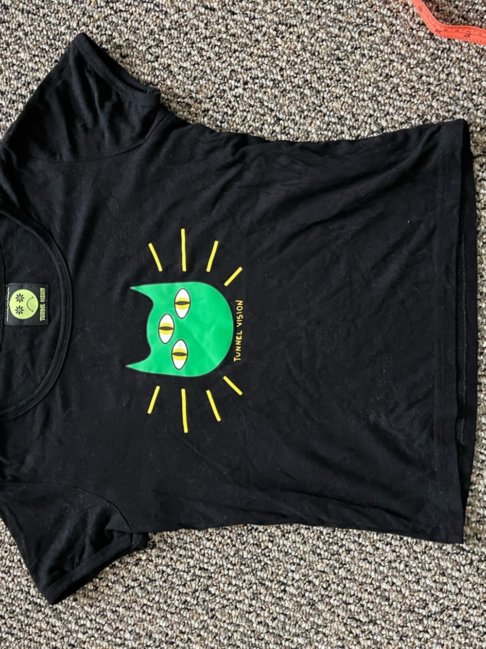 Tunnel Vision Three-Eyed Cat Baby Tee